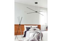 Lampa podłogowa Jax floor czarny/metal AZ3136 - 2