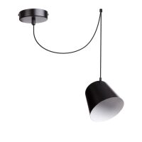 Lampa wisząca JAWA 1 SIGMA 31386 CZARNO-BIAŁA