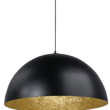 Lampa wisząca SFERA 90 SIGMA 30125 CZARNA ZŁOTA