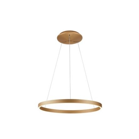 Lampa wisząca ANDREA 60 3000K DIMM (10W+40W) BK ZŁOTA Azzardo AZ5099