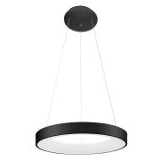 Lampa wisząca GIULIA 5304-840RP-BK-3 Italux okrągły CZARNY ŚREDNICA 48 CM 