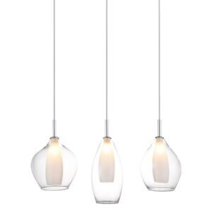 Lampa wisząca Amber Milano 3 clear AZ3075