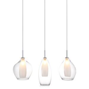 Lampa wisząca Amber Milano 3 clear AZ3075