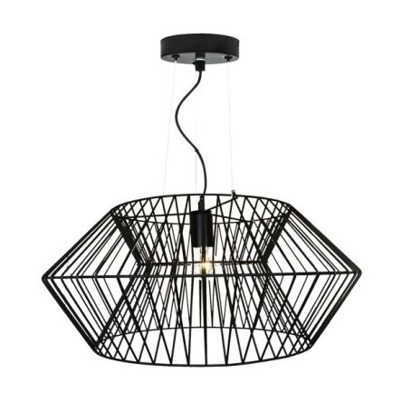 LAMPA WISZĄCA lampa wewnętrzna ZUMA LINE VERTO PENDANT P16182-D57 czarny 