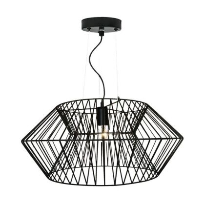 LAMPA WISZĄCA lampa wewnętrzna ZUMA LINE VERTO PENDANT P16182-D57 czarny 