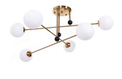 Lampa sufitowa BERSAGO LDP 8030-6 (MD) Lumina Deco regulowana