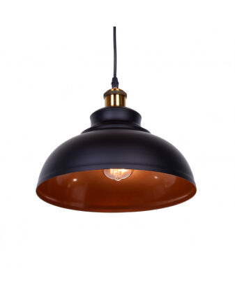 LAMPA WISZĄCA LOFT CZARNA BOGGI LDP 6858 (BK)
