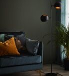Lampa podłogowa EDGAR 2L Czarny 107741 - 2