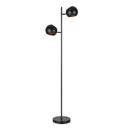 Lampa podłogowa EDGAR 2L Czarny 107741