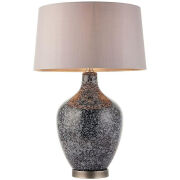 Lampa stołowa ILSA czarny nikiel szary ENDON LIGHTING 79842  