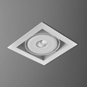 Oprawa wpuszczana Squares 111x1 QRLED Aquaform z ramką 30104 różne kolory wykończenia techniczna regulowana