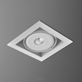 Oprawa wpuszczana Squares 111x1 QRLED Aquaform z ramką 30104 różne kolory wykończenia techniczna regulowana