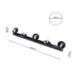 Lampa sufitowa SFERA MILAGRO 5xE14 MLP8859   - 3