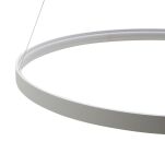 Lampa wisząca CIRCLE 78 ZumaLine LA0716/1 Szara okrągła o średnicy 78 cm - 3