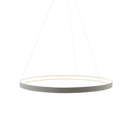 Lampa wisząca CIRCLE 78 ZumaLine LA0716/1 Szara okrągła o średnicy 78 cm