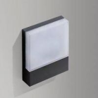 Kinkiet elewacyjny CIVITA AZ4361 Azzardo ciemnoszary 12W LED