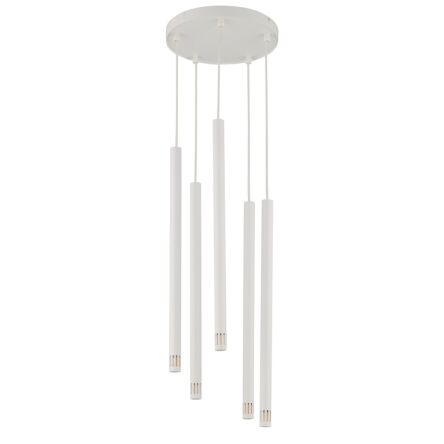 Lampa wisząca SOPEL LASER 33229 SIGMA nowoczesna 5x G9 białą