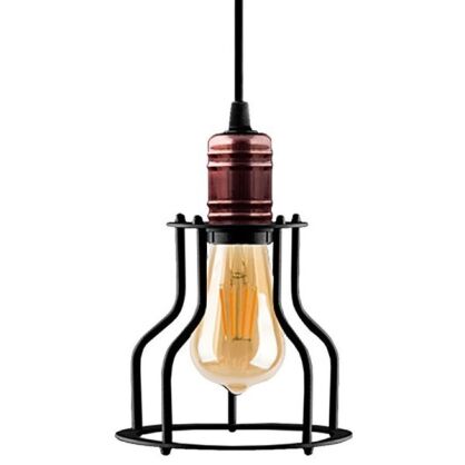 Lampa wisząca WORKSHOP 6336 Nowodvorski VINTAGE śr. 15 cm