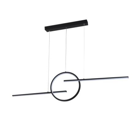 Lampa wisząca LAUREN A Azzardo czarna AZ5257
