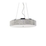 Lampa wisząca Roma 093048 NOWOCZESNY IP20  METAL / SZKŁO oprawa w stylu nowoczesnym Ideal Lux LAMPA WEWNĘTRZNA  