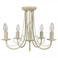 Lampa sufitowa plafon Perła 5 biała LP-020/5P white   light Prestige 