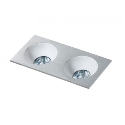 Oprawa  wpustowa HUGO 2 DOWNLIGHT  AZ1737 techniczna w kolorze  aluminium