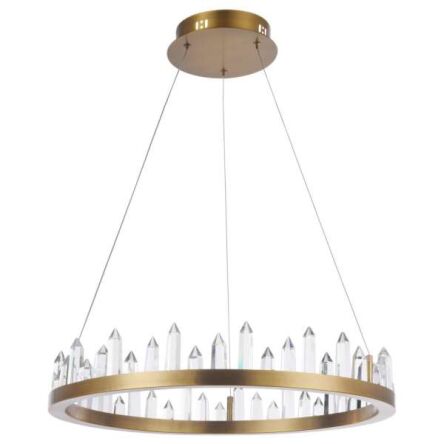 Lampa wisząca Gletscher  1 LED maytoni 60 cm średnicy kolor antyczne złoto