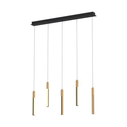 MD4768-5-3BMT ELIOT LAMPA WISZĄCA CZARNA-DREWNO/BLACK-WOOD ZUMALINE