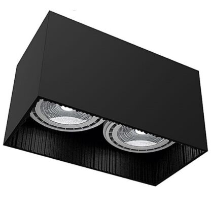 Designerska lampa sufitowa GROOVE 9316 Nowodvorski 24 CM czarna