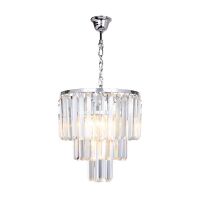 LAMPA WISZĄCA LAMPA WEWNĘTRZNA (WISZĄCA) ZUMA LINE AMEDEO PENDANT 17106/3+1-CHR