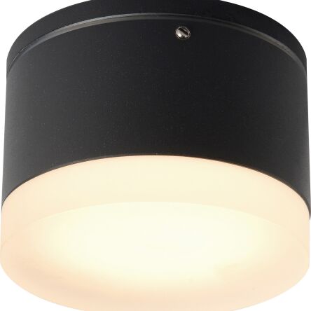 Oprawa natynkowa APULIA R BK AZ4333 Azzardo wysokość 7.4 cm czarna IP54