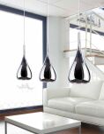Lampa wisząca Spell Chrome AZzardo LP5035-CR AZ0285   z metalu o wykończeniu chromowanym nowoczesna - 2