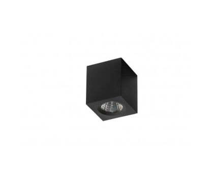 Lampa sufitowa techniczna Plafon Nano square AZ2787 AZzardo sześcienna oprawa w kolorze czarnym 