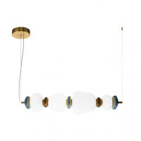 Lampa wisząca Evans PND-94981-4A-GD Italux