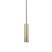 Lampa wisząca Azzardo LOCUS L Pedant AZ3130 champaigne tuba z marszczeniem