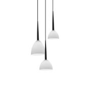 Lampa wisząca Eliza 3 black/white AZ3333