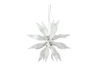 Lampa wisząca Leaves SP8 111957 NOWOCZESNY IP20  METAL oprawa w stylu nowoczesnym Ideal Lux LAMPA WEWNĘTRZNA 