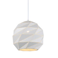 Lampa wisząca PALERMO PND-2424-1L-WH Italux NOWOCZESNA MINIMALISTYCZNA W KOLORZE BIAŁYM E27 