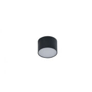 Oprawa natynkowa okrągła czarna nowoczesna MONZA R 8 AZzardo AZ2255 LED 5,5 cm wysokości 8 cm średnicy