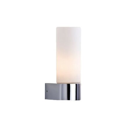 Kinkiet Gaia 1  AZzardo LW1402 AZ1604 Lampa wykonana jest z metalu i szkła IP44 do łazienki