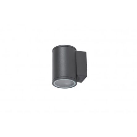 Lampa zewnetrzna JOE WALL 1  AZ3318 kinkiet IP54  szara tuba wykonana z metalu i szkła