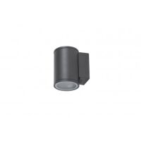Lampa zewnetrzna JOE WALL 1  AZ3318 kinkiet IP54  szara tuba wykonana z metalu i szkła