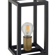 Lampa stołowa VIGO CZARNA ZŁOTA 50247 KLATKA