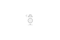 Oczko   wpustowe REMO 1 DOWNLIGHT  AZ1732 techniczna w kolorze czarnym - 2