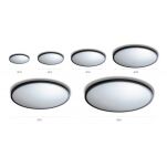 Plafon MALTA R40 AZZARDO średnica 40 cm LED 32W 3000K/4000K CZARNY - 4