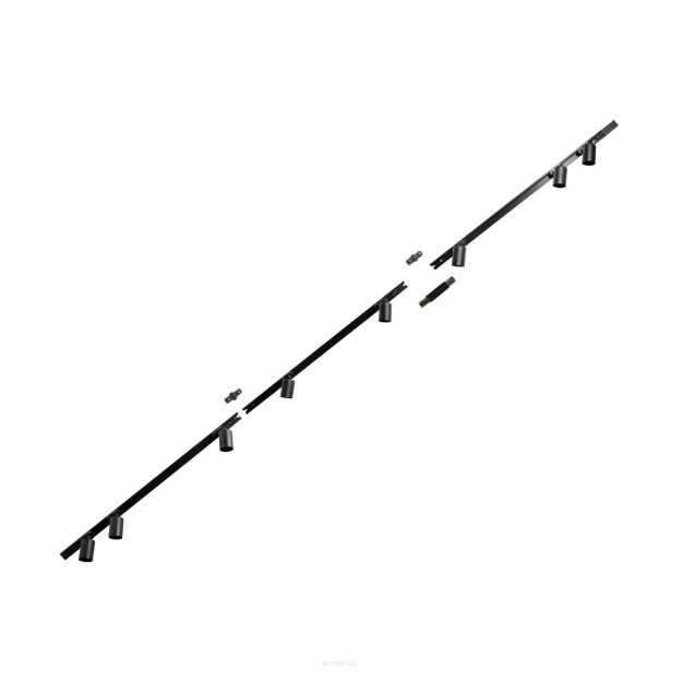 3017 Zestaw 3 szynoprzewody black jednoobwodowy ZUMALINE