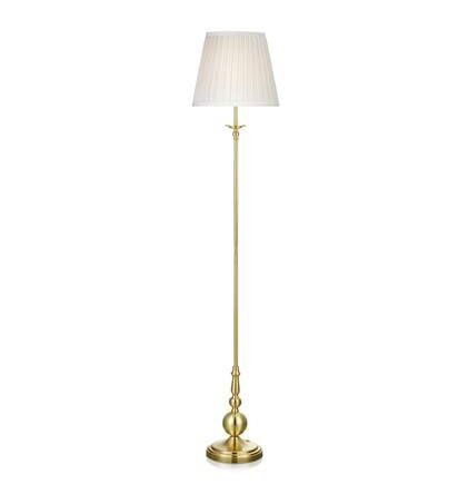 LAMPA PODŁOGOWA Imperia 106322 MARKSLOJD klasyczna mosiężna podstawa