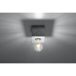 PLAFON ABEL BETON LAMPA SUFITOWA  KOSTKA  MINIMALISTYCZNA W STYLU INDUSTRIALNYM SL.0681 SOLLUX - 3