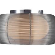 Plafon Tango MX1104-2 srebrny Zuma Line srebrna z aluminium i szkła