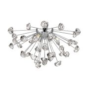 Lampa sufitowa plafon STAR C0539-06A-F4AC  Zuma Line szklany 6x G9 chrom